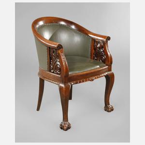 Schwerer Armlehnsessel