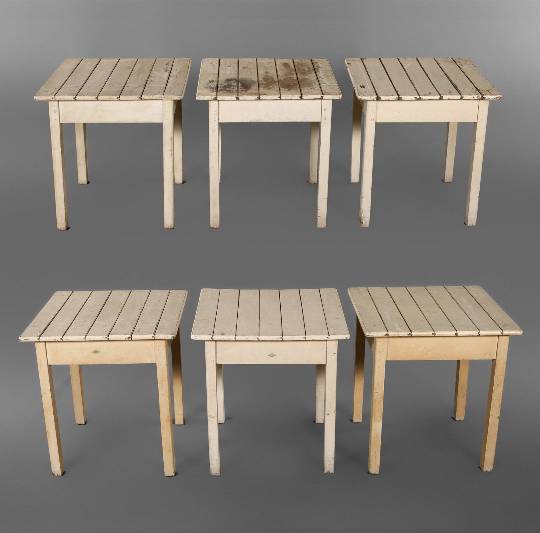 Sechs Kaffeehaustische