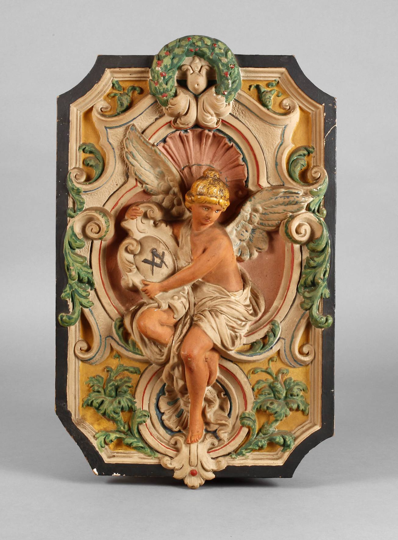 Ofenkachel Freimaurer