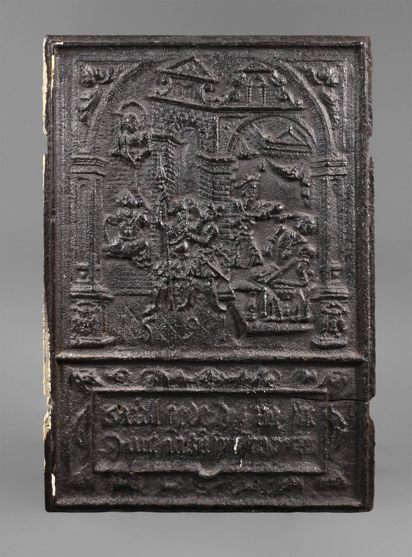 Ofenplatte Renaissance