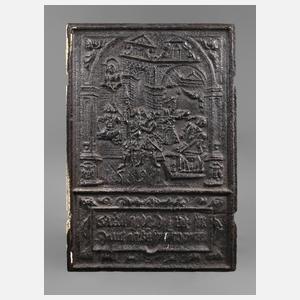 Ofenplatte Renaissance