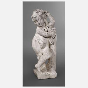 Gartenfigur Putto