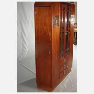 Büchervitrine Jugendstil Teplitz