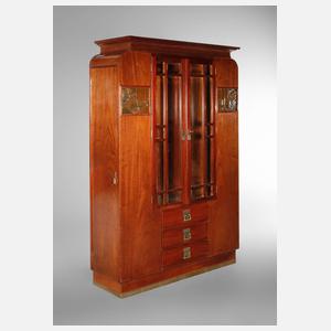 Büchervitrine Jugendstil Teplitz