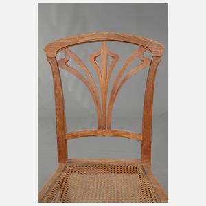 Paar Jugendstilstühle