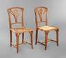 Paar Jugendstilstühle