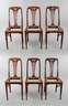 Sechs Stühle Jugendstil