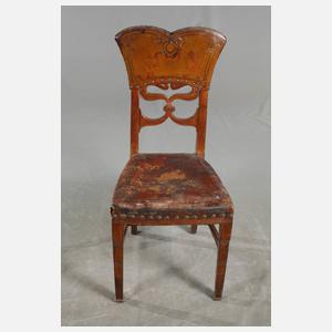 Sechs Stühle Jugendstil