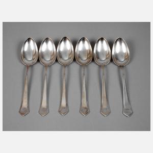 Friedrich Adler sechs Speiselöffel