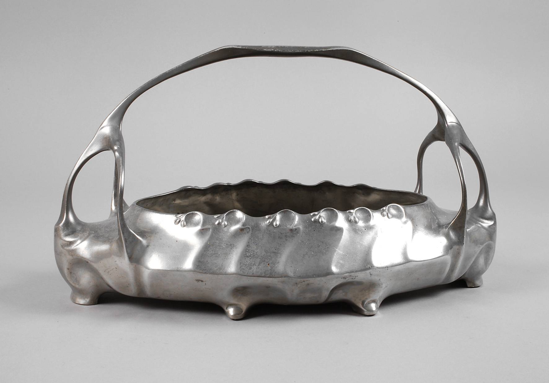 Kayserzinn Jardiniere Jugendstil