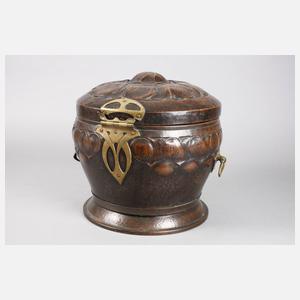 Kupferbrotkessel Jugendstil