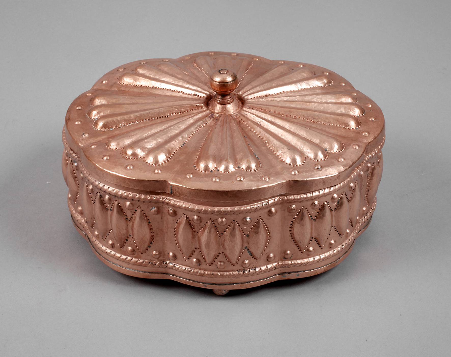 Kupferdose Jugendstil