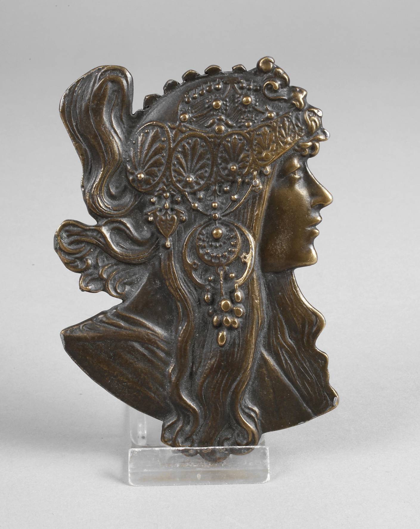 Gürtelschließe nach Alfons Mucha