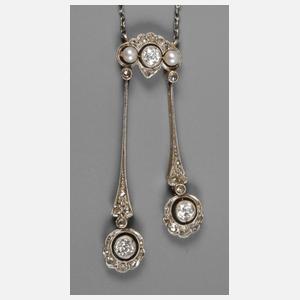 Elegantes Jugendstilcollier