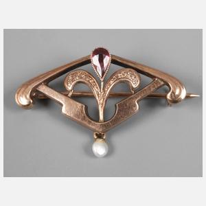 Jugendstilbrosche