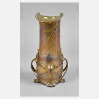 Jugendstilvase mit Metallmontur111