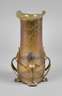 Jugendstilvase mit Metallmontur