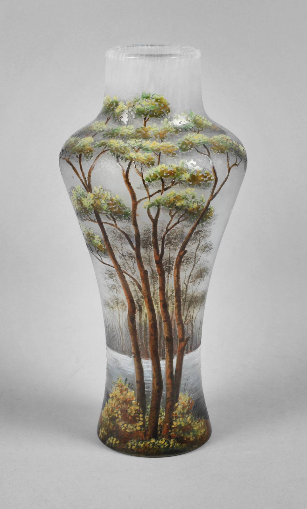 Legras & Cie. Ätzglasvase Jugendstil