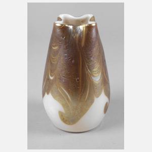 Milchglasvase Jugendstil