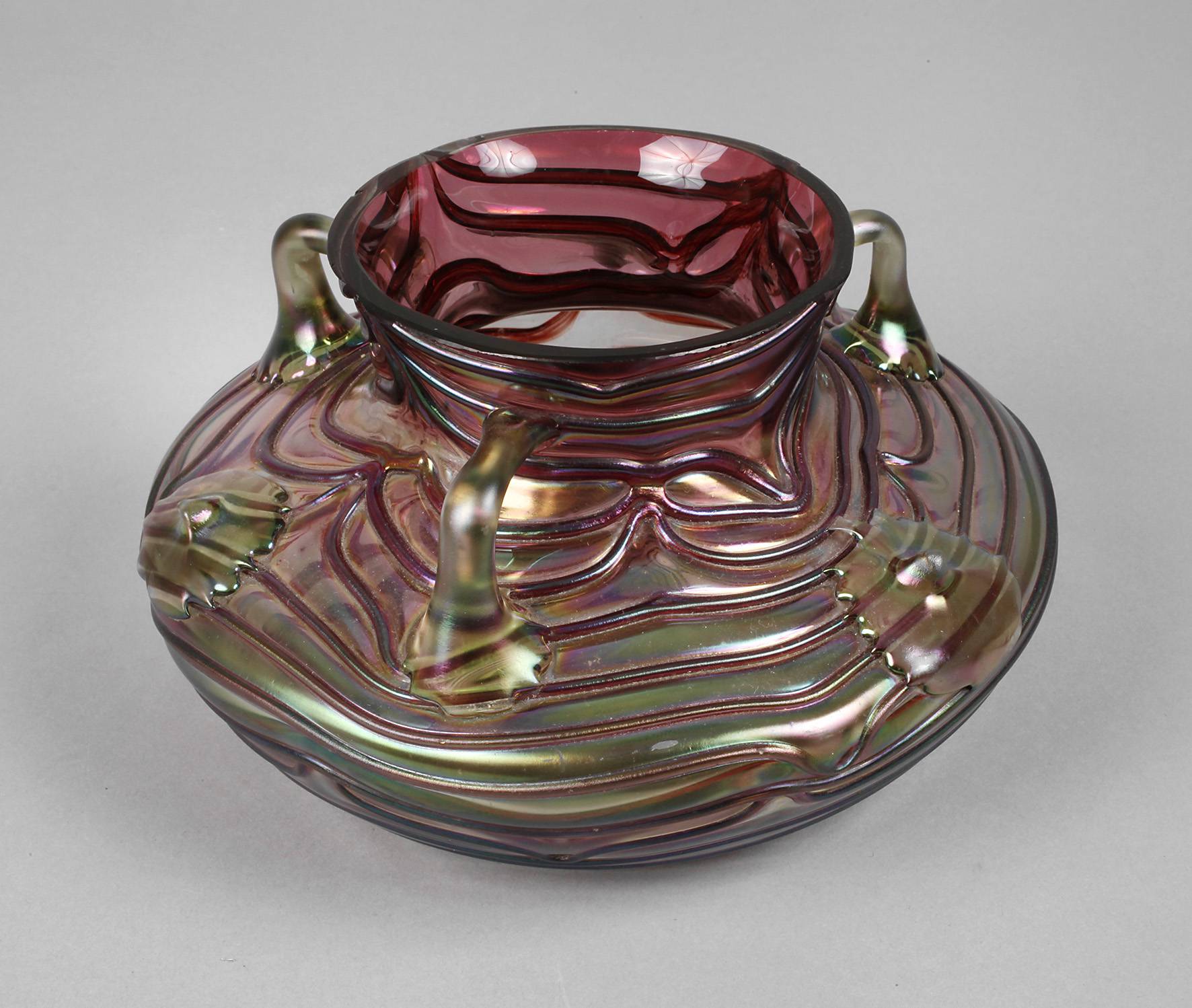 Pallme-König & Habel Henkelvase Jugendstil