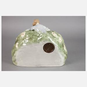 Figürliche Tischuhr Dornröschen