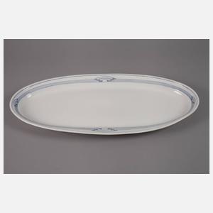 Meissen große Jugendstil-Vorlegeplatte