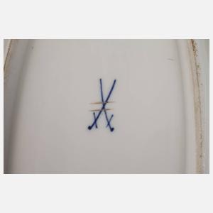 Meissen große Jugendstil-Vorlegeplatte