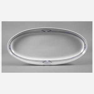 Meissen große Jugendstil-Vorlegeplatte