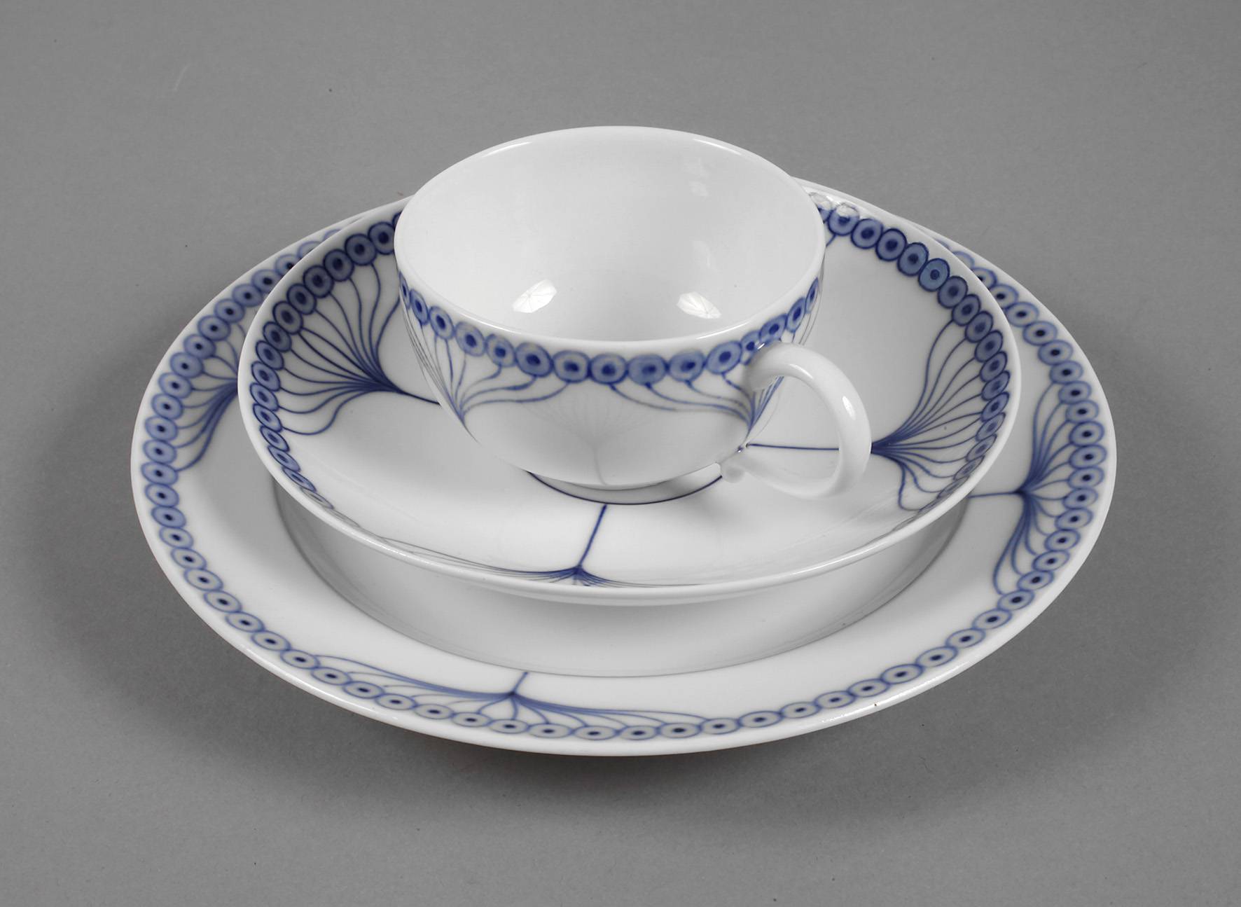 Meissen Teegedeck ”Doldenmuster”