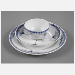 Meissen Teegedeck ”Doldenmuster”