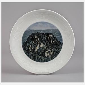 Meissen Ansichtenteller Oybin