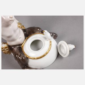 Rosenthal Faun mit Trauben