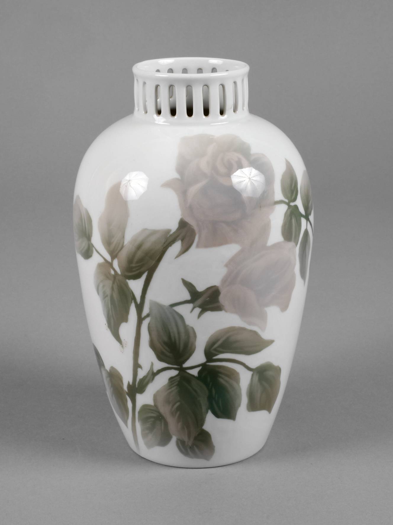Rosenthal Vase Rosendekor