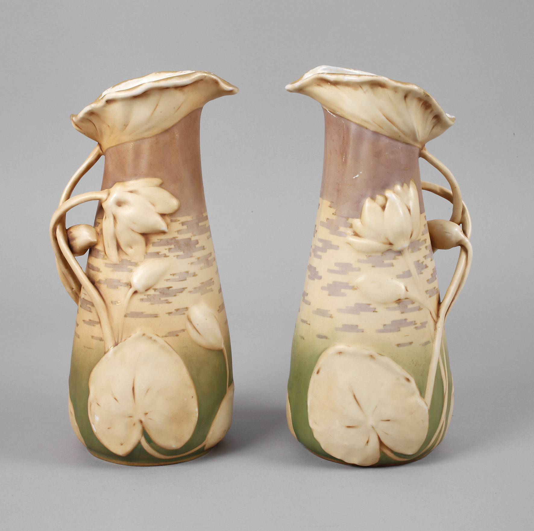 Amphora Paar Jugendstilvasen