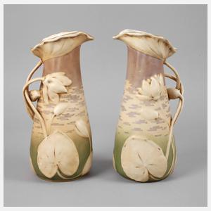 Amphora Paar Jugendstilvasen