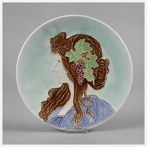 Richard Ginori Jugendstilteller