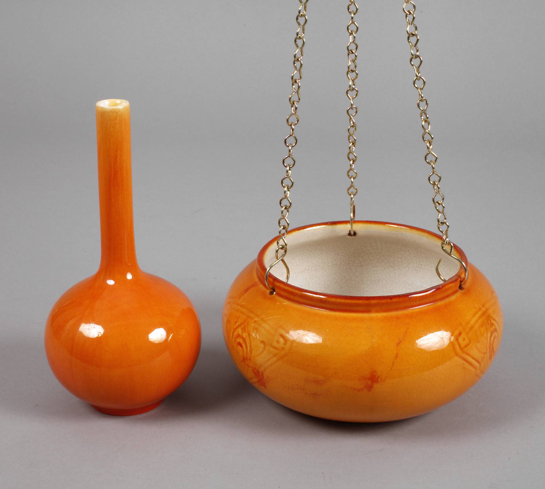 Rörstrand Vase und Blumenampel