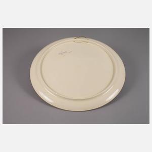 Rörstrand großer Wandteller Jugendstil