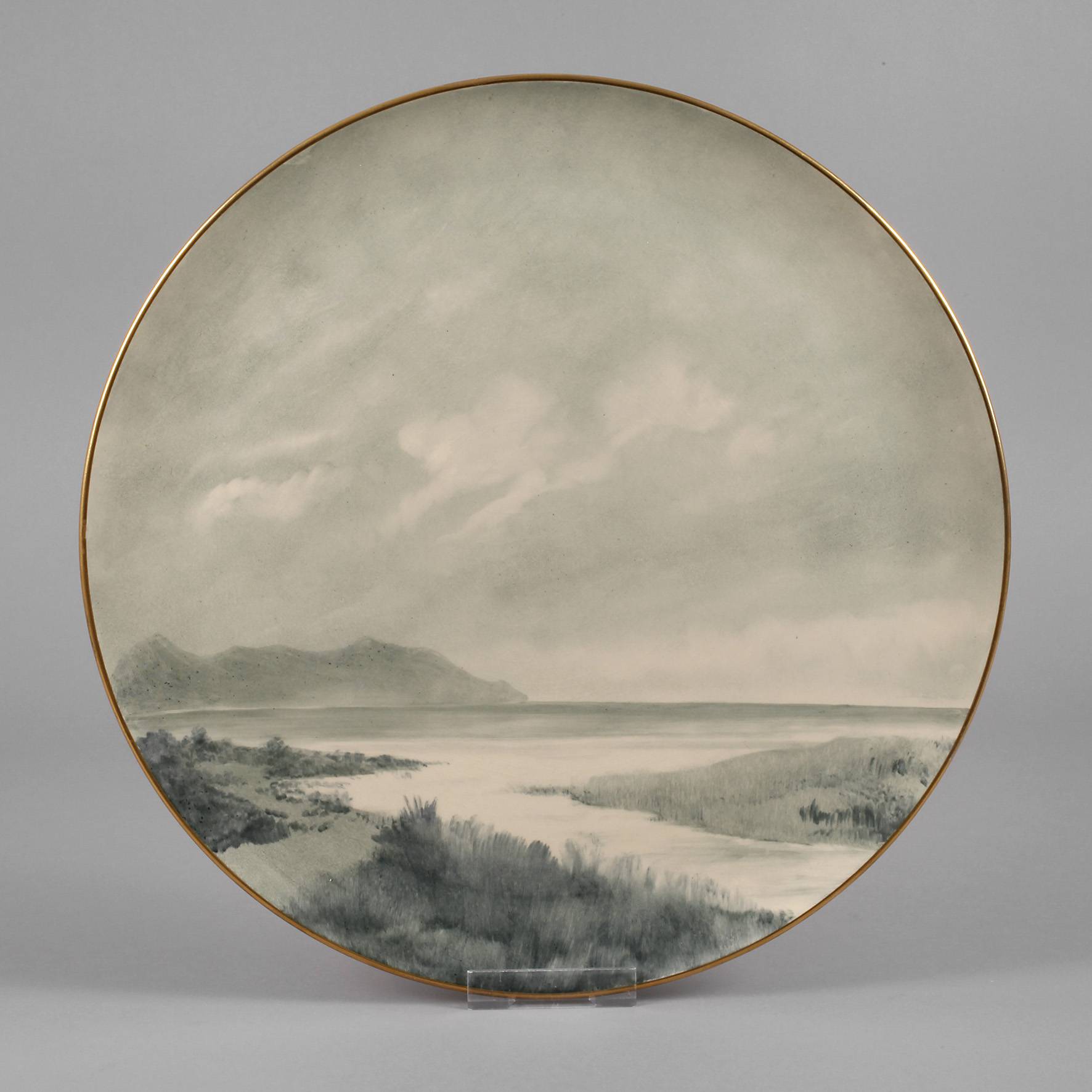 Rörstrand großer Wandteller Jugendstil