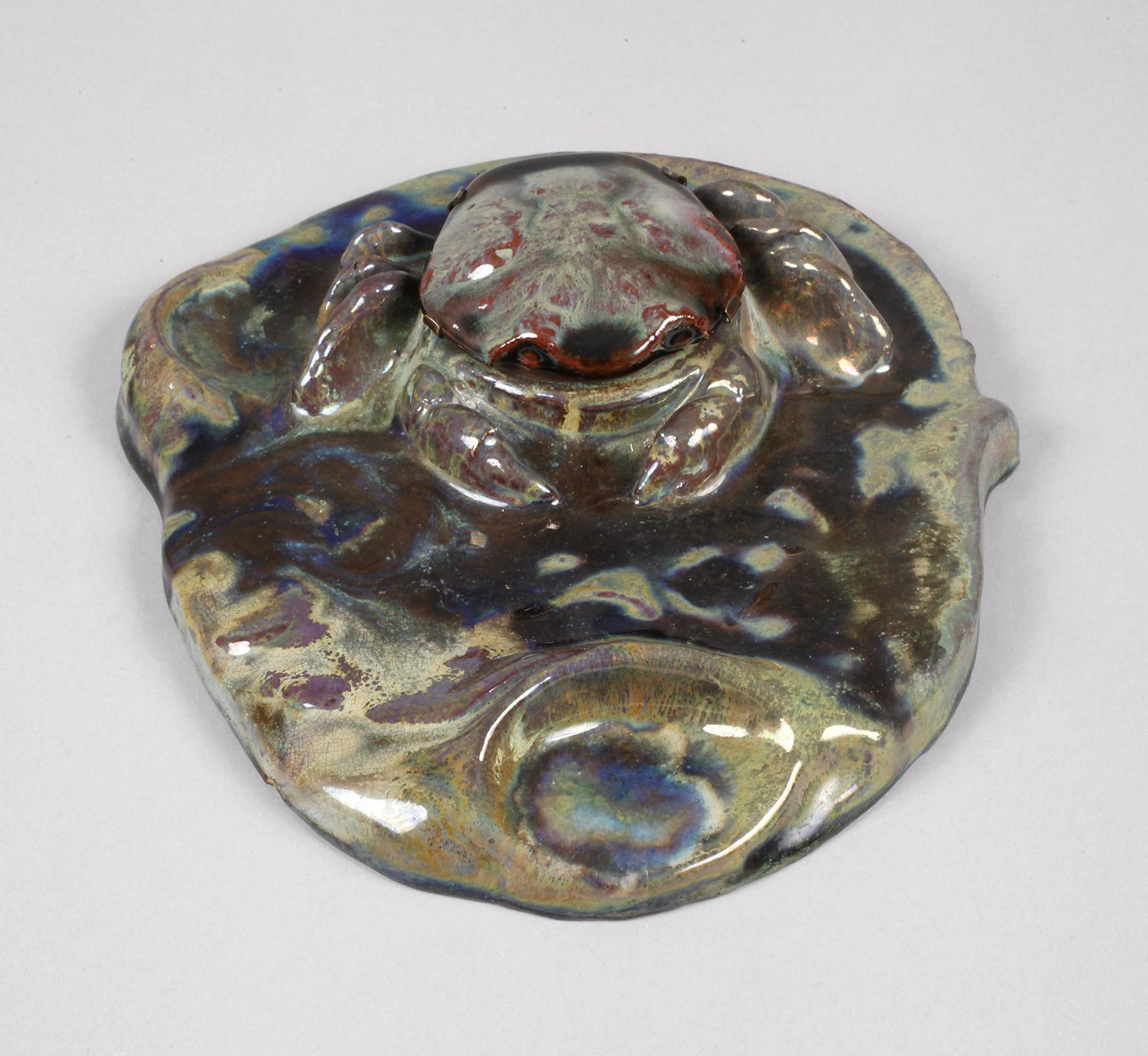 Figürliches Tintenfass Jugendstil