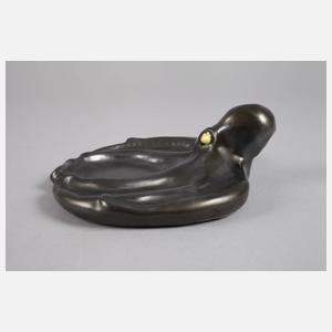 Vallauris Schale als Krake