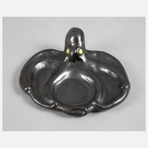 Vallauris Schale als Krake