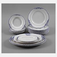 Villeroy & Boch Jugendstilservice ”Blaue Olga”111
