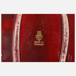 Zsolnay Pecs große figürliche Schale