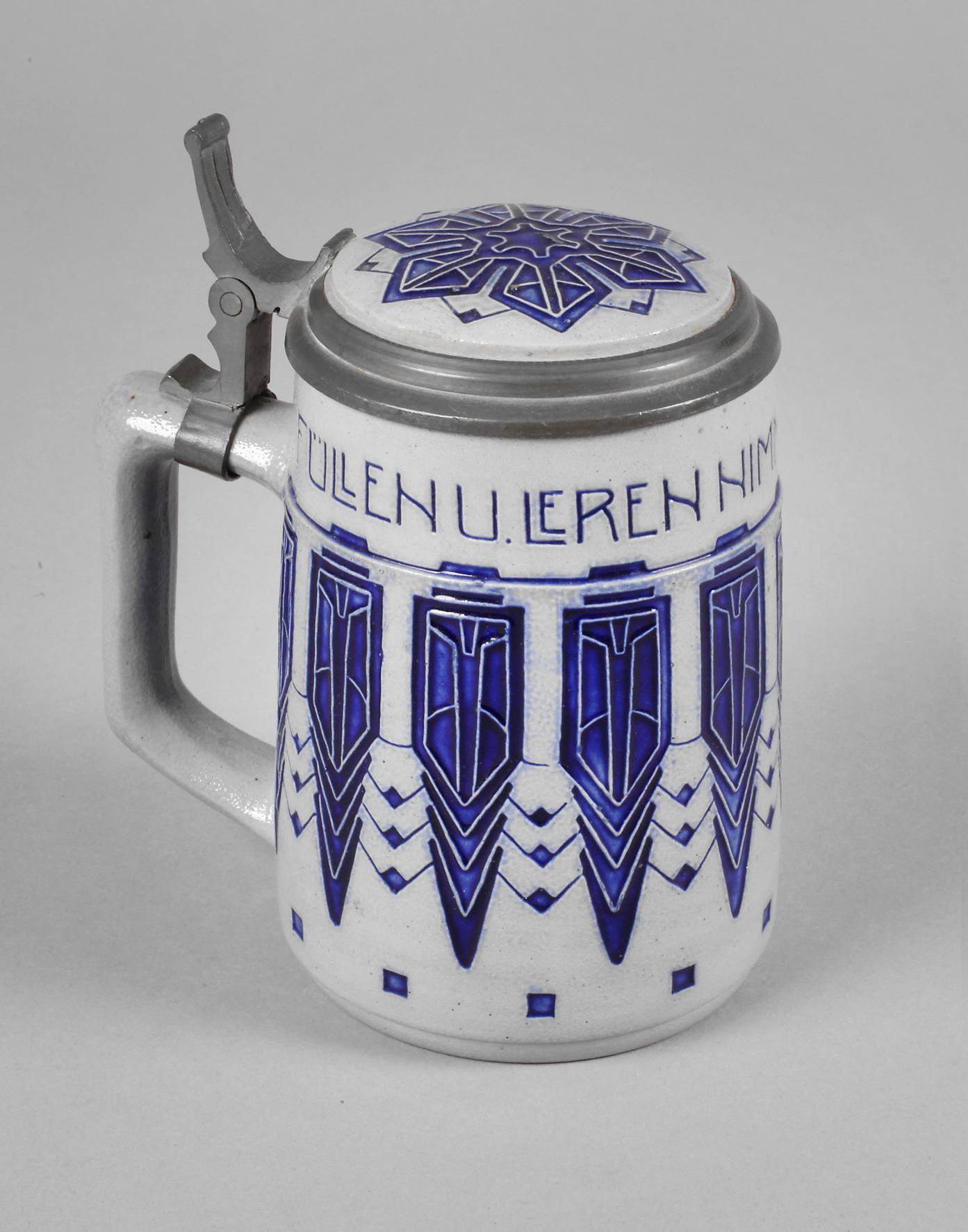 Jugendstil-Bierkrug Westerwald