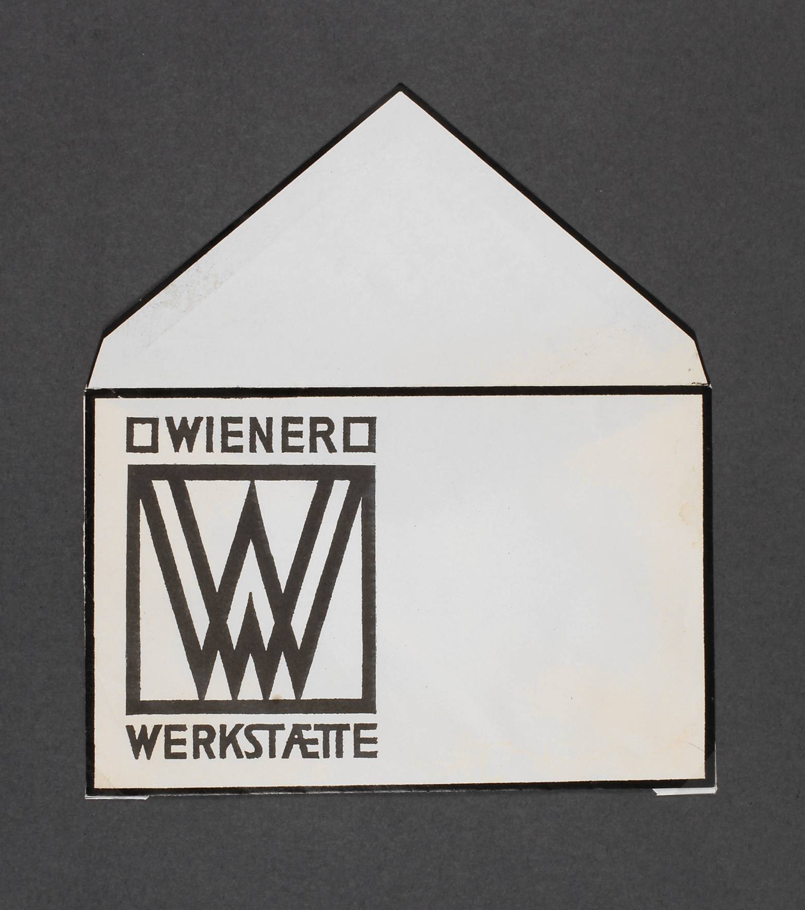 Briefkuvert Wiener Werkstätte
