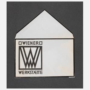 Briefkuvert Wiener Werkstätte