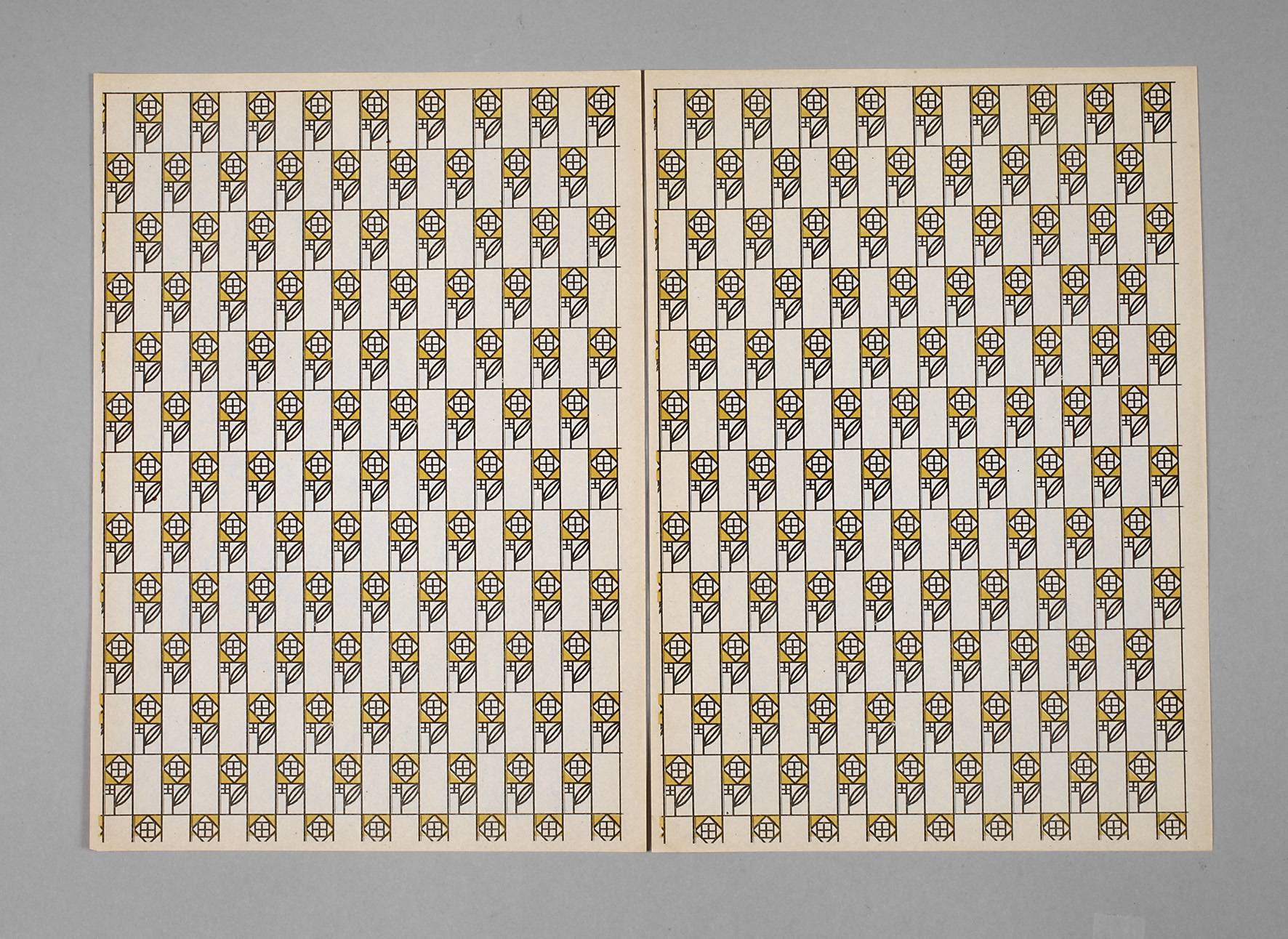 Einschlagpapier der Wiener Werkstätte