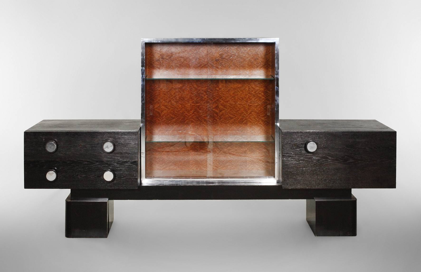 Vitrinenschrank Art déco