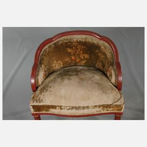 Drei Kleinmöbel Art deco